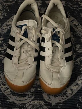 Adidas Samoa Cloud White with Gum Sole